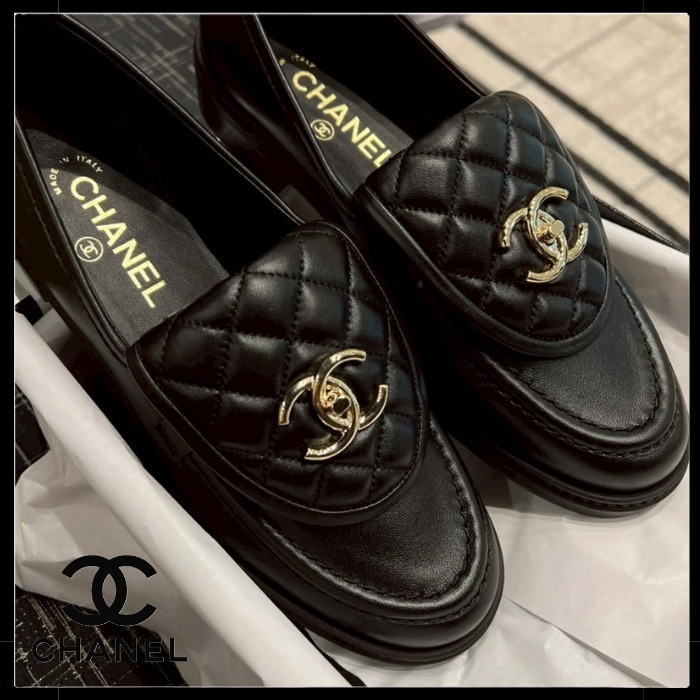 【デニムとの相性抜群☆】CHANEL ローファー