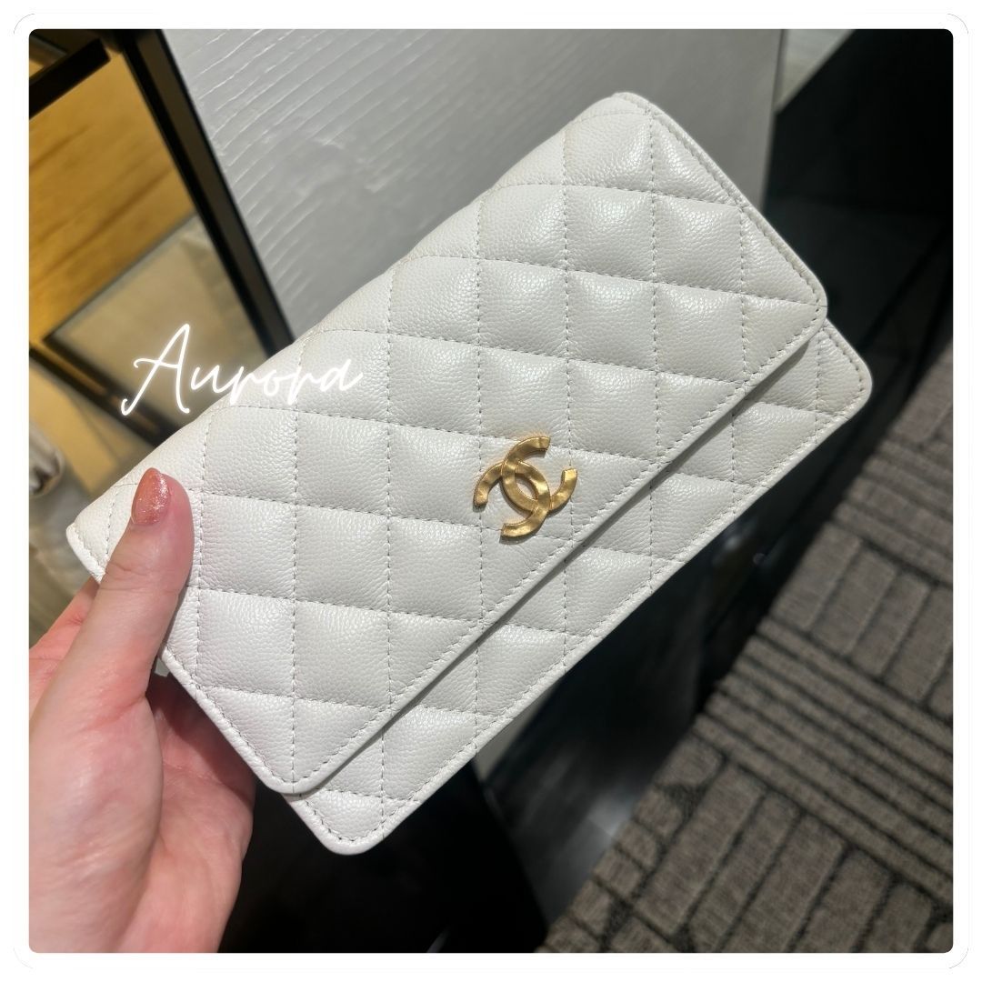 関税無_限定ロゴ_CHANEL_ショルダーバッグ_チェーンウォレット