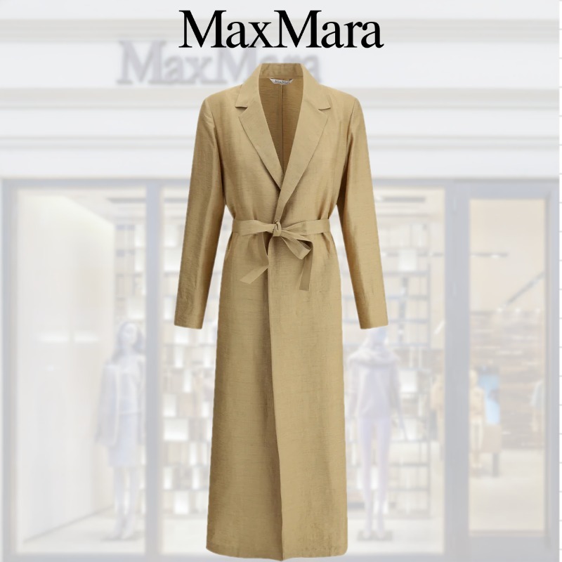 VIPSALE【MAX MARA PURE】ミアンドロトレンチコート