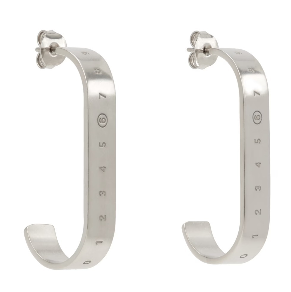 【関税込】◆MM6 MAISON MARGIELA マルジェラ◆ロゴ ピアス