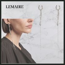 ★関税込★ LEMAIRE タングル ドロップピアス LEMAIRE ドロップピアス | シルバートーン | FARFETCH JP