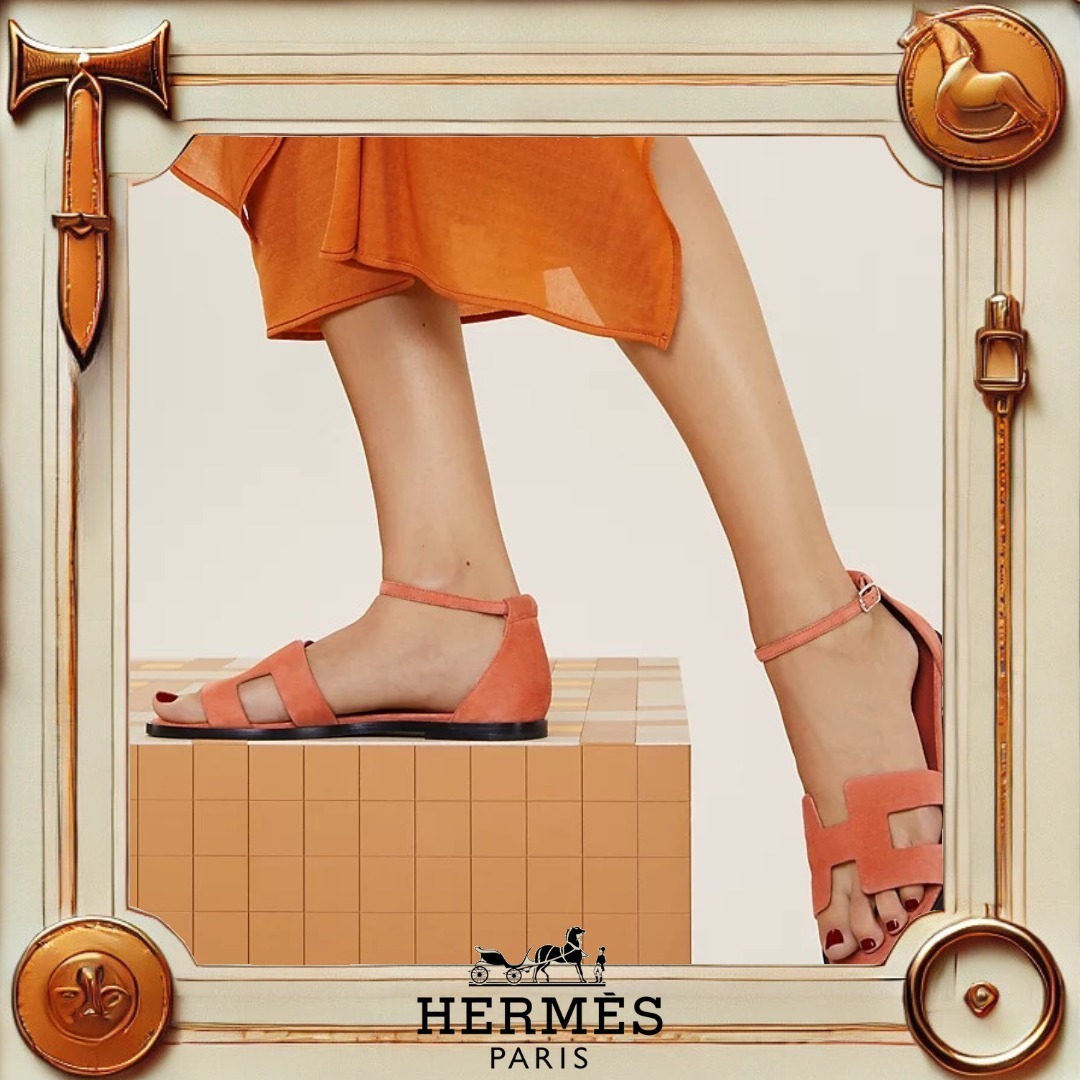 【日本未入荷カラー】可愛い足元 HERMES サンダル