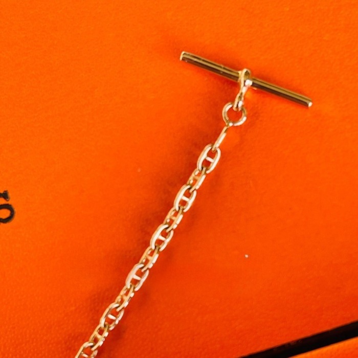 《上品モデル》HERMES ファランドールネックレス