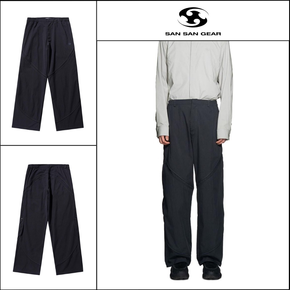 【Sansan Gear】Taped Pants Charcoal 23SS
