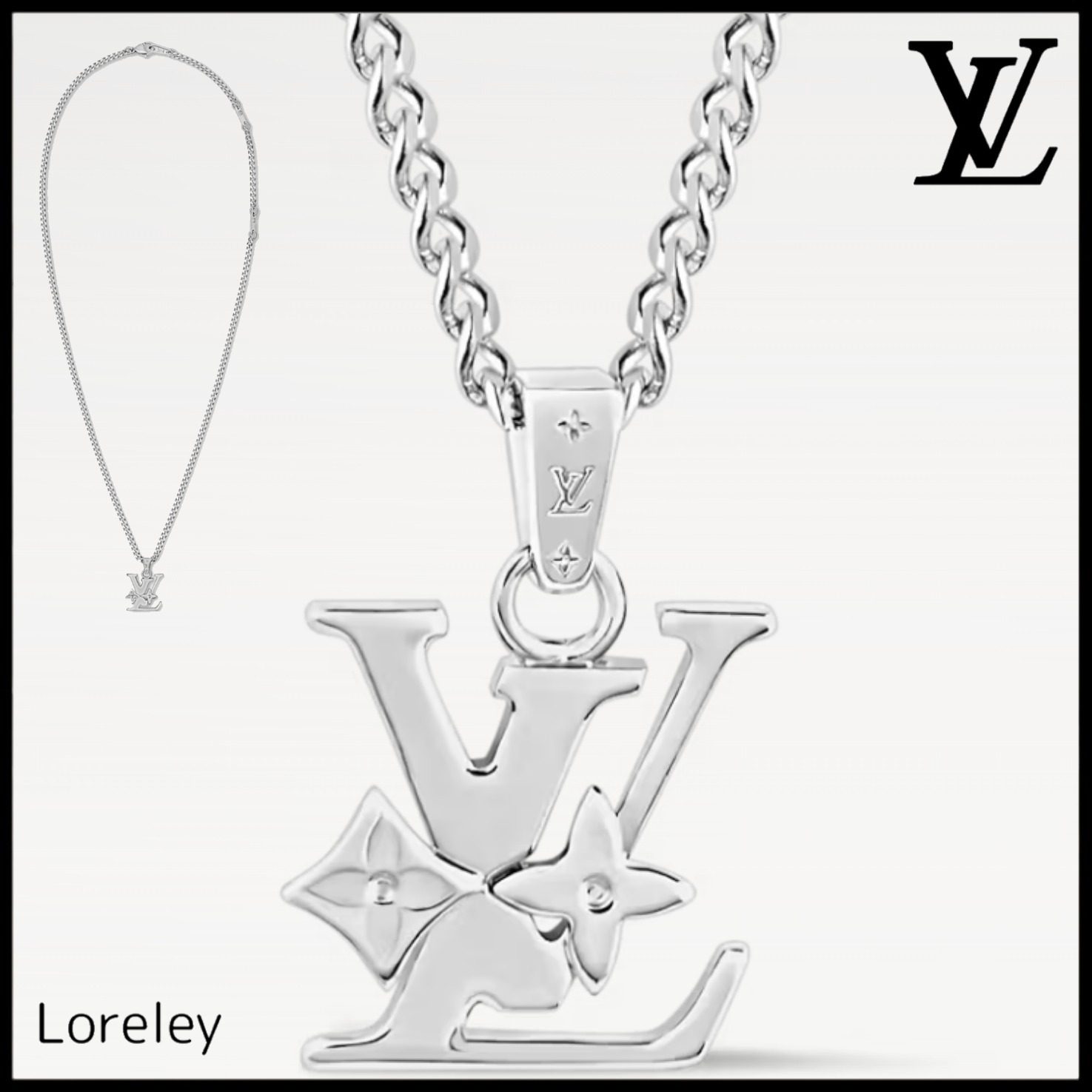 【お洒落】Louis Vuitton ペンダント・モノグラム ロウ
