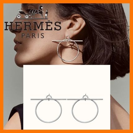 【24AW/揺れるデザインがお洒落/ゴールド】エルメス ピアス 揺れるピアス HERMES(エルメス) ピアス(レディース) - 海外通販