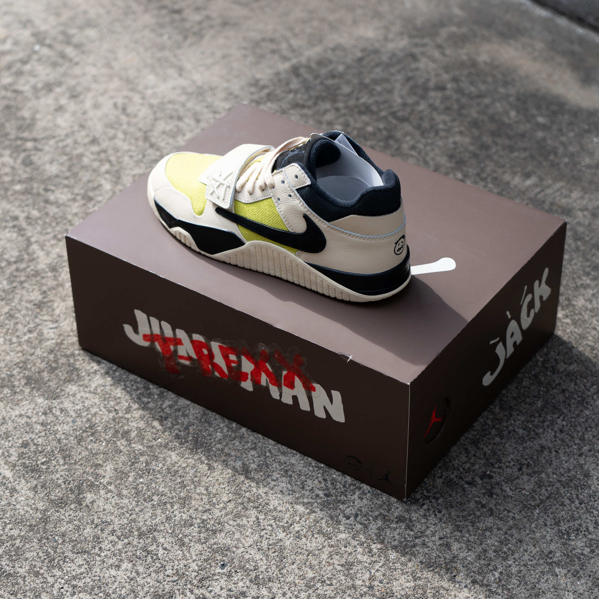 Travis Scott × Nike Jordan Jumpman Jack TR CJ1 T-Rexx