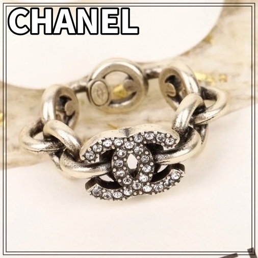 【オシャレ♪】CHANEL リング 指輪 CCロゴ