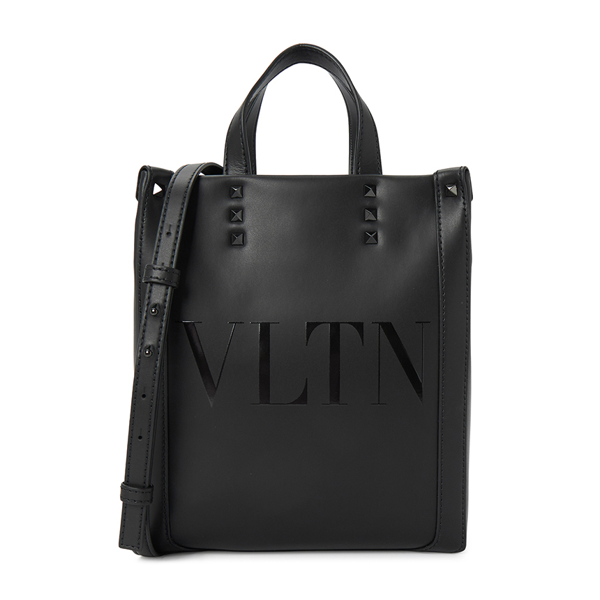 VALENTINO VLTN ロックスタッズ レザーショルダー/トートバック