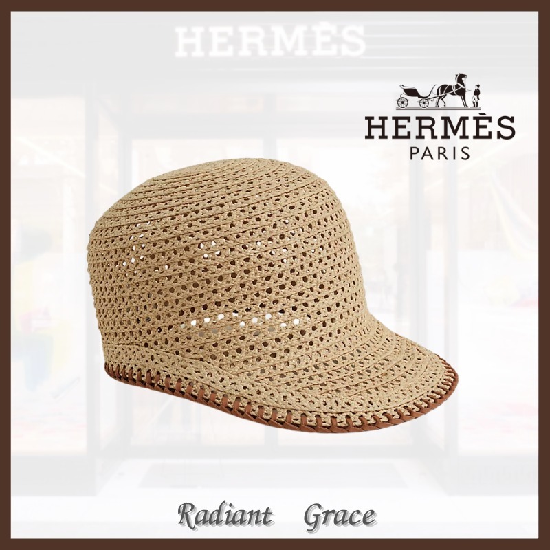 《夏の陽射しに映える♪》HERMES エマ・コード・ハット
