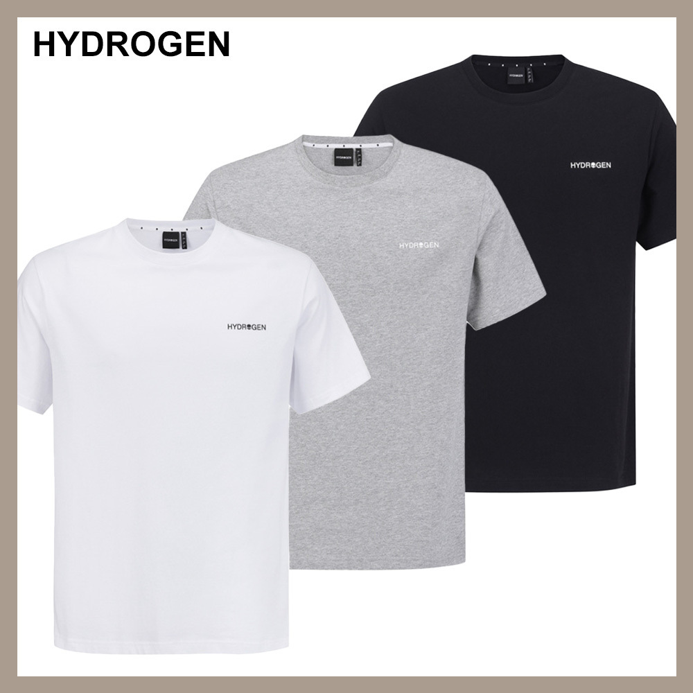 【Hydrogen】Uni Basic Small logo S/S Round☆半袖 ティシャツ