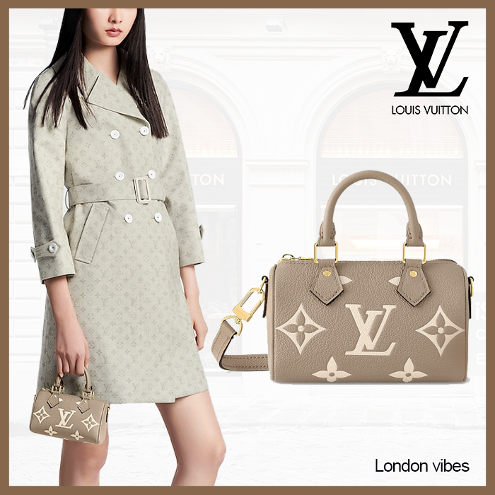 上品カラー♪ Louis Vuitton ナノ スピーディー 可愛いサイズ