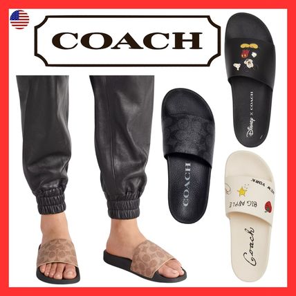ホワイト（白）系 23cm Coach(コーチ) スリッポン(レディース