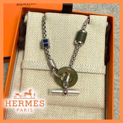 クールなデザイン☆【HERMES】《メリ・メロ》ネックレス