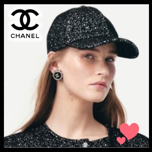 スタイリッシュ♪【CHANEL】オールココマーク キャップ