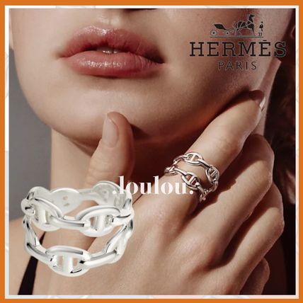 2連リング HERMES(エルメス) アクセサリー(レディース) - 海外