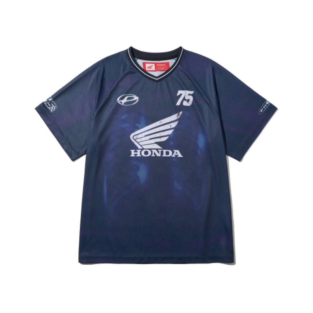 Tシャツ・カットソー HONDA MOTORCYCLE XRay Jersey Short Sleeve Blue