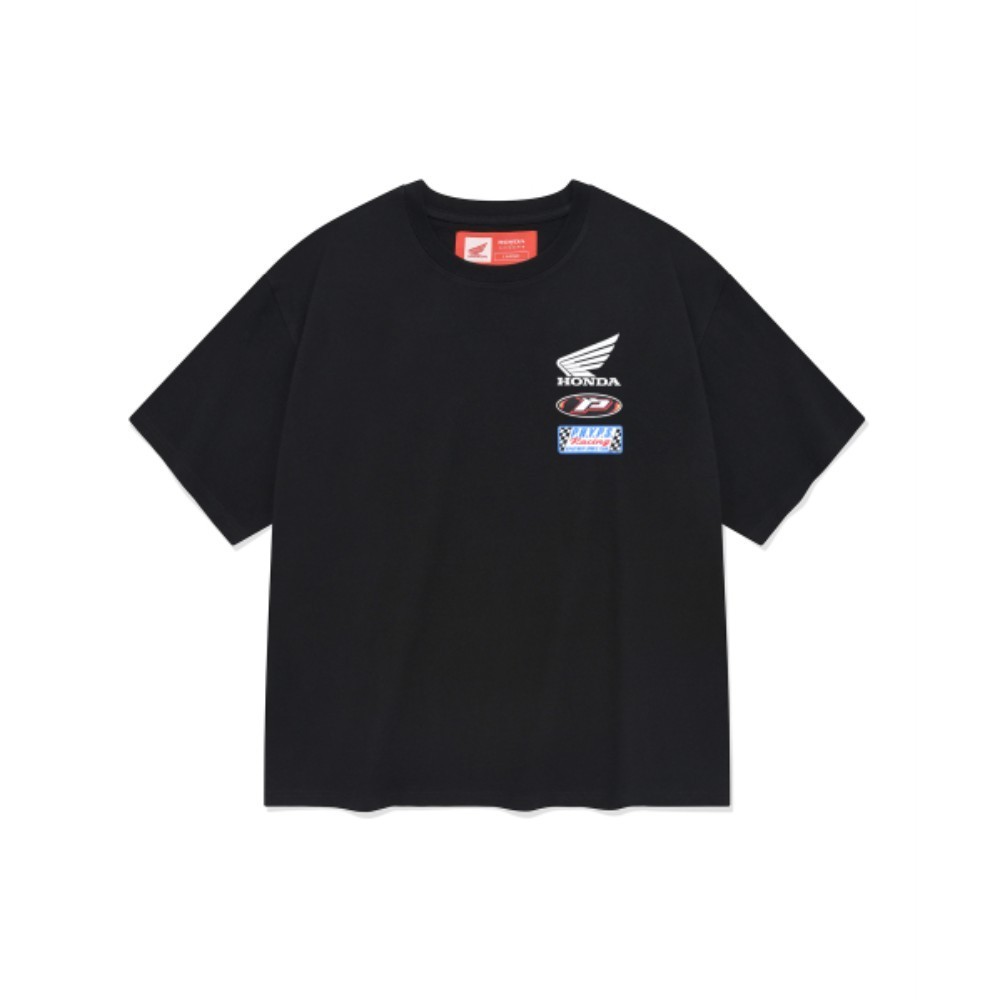 Tシャツ・カットソー HONDA MOTORCYCLE Logo Artwork Tshirt Black