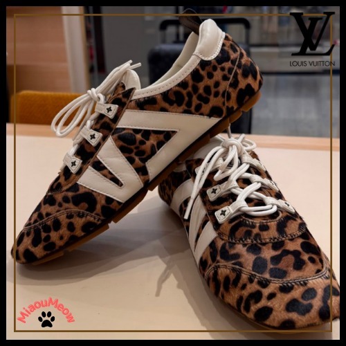 【レオパードで華やかな足元に♪】Louis Vuitton★スニーカー