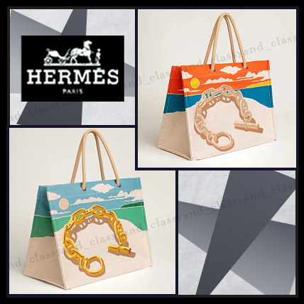 Escale a la Plage♪【 HERMES 】トートバッグ