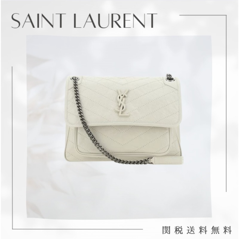 ショルダーバッグ・ポシェット Saint Laurent NIKI MEDIUM CHAIN LEATHER BAG