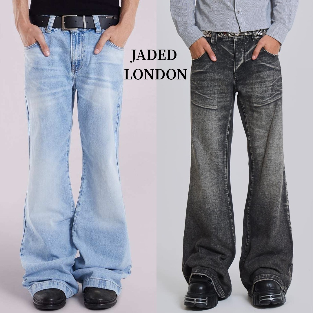 関税送料込【JADED LONDON】Blaze Flare Jeans