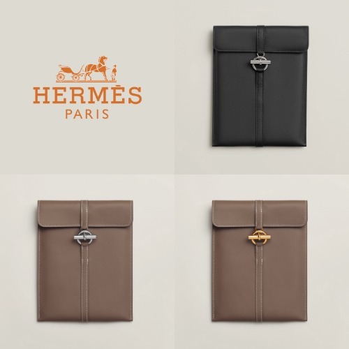新作！ *HERMES* Pochette Glenan To Go レザーポシェットバッグ