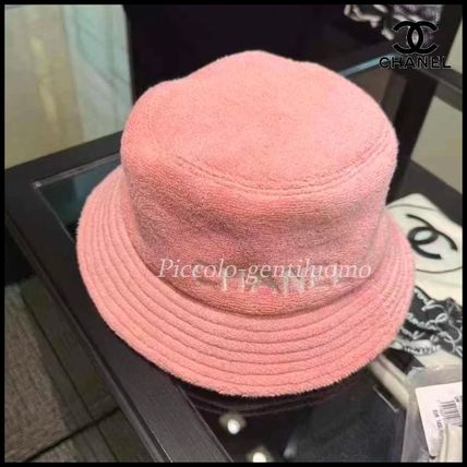 ふわふわ生地が最高の肌触り♪CHANEL 25S 帽子 ハット ピンク ピンク系 CHANEL(シャネル) Tuewid(ツイード) ハット(レディース