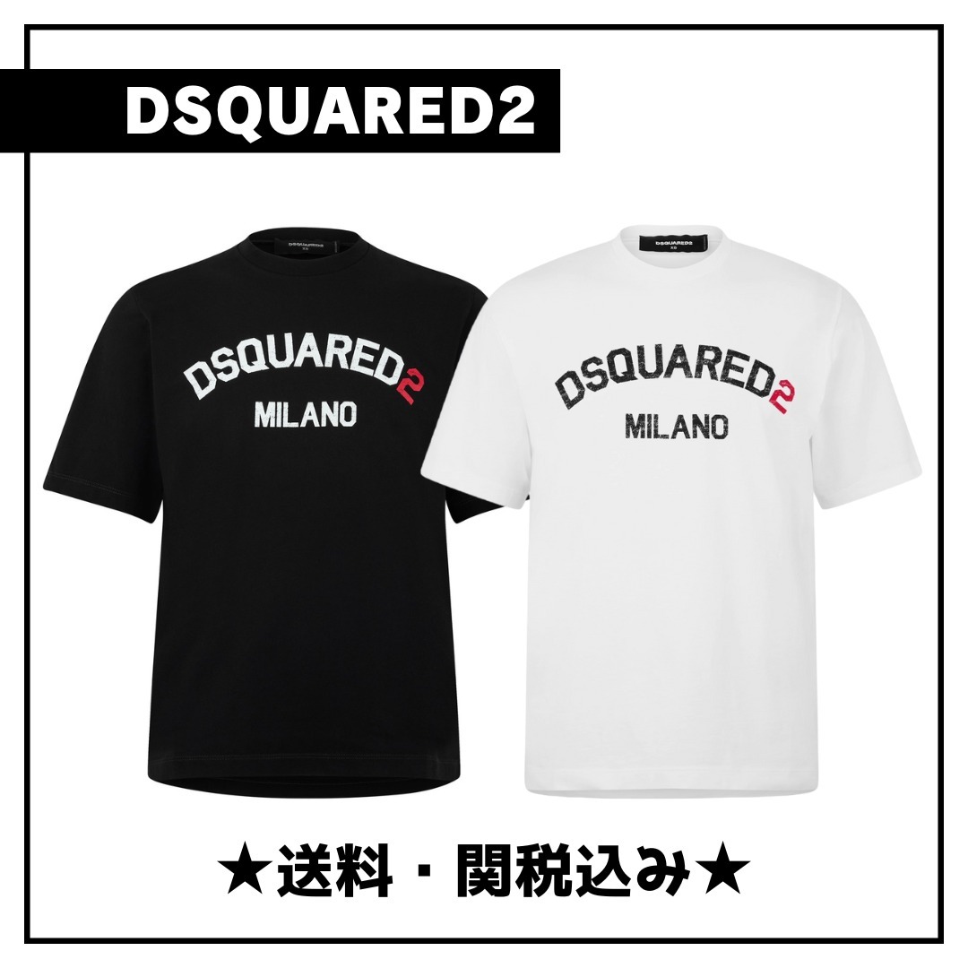 ★関税込み★【DSQUARED2】ルーズフィットTシャツ
