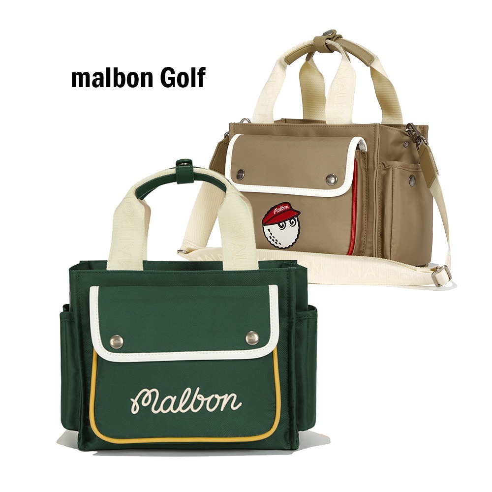 MALBON★Multi Pocket Tote BAG ★肩紐着脱可能★人気早期完売