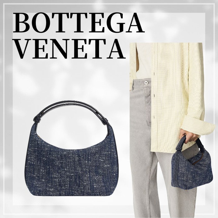 BOTTEGA VENETA ウォレス デニムブークレ ショルダーバッグ