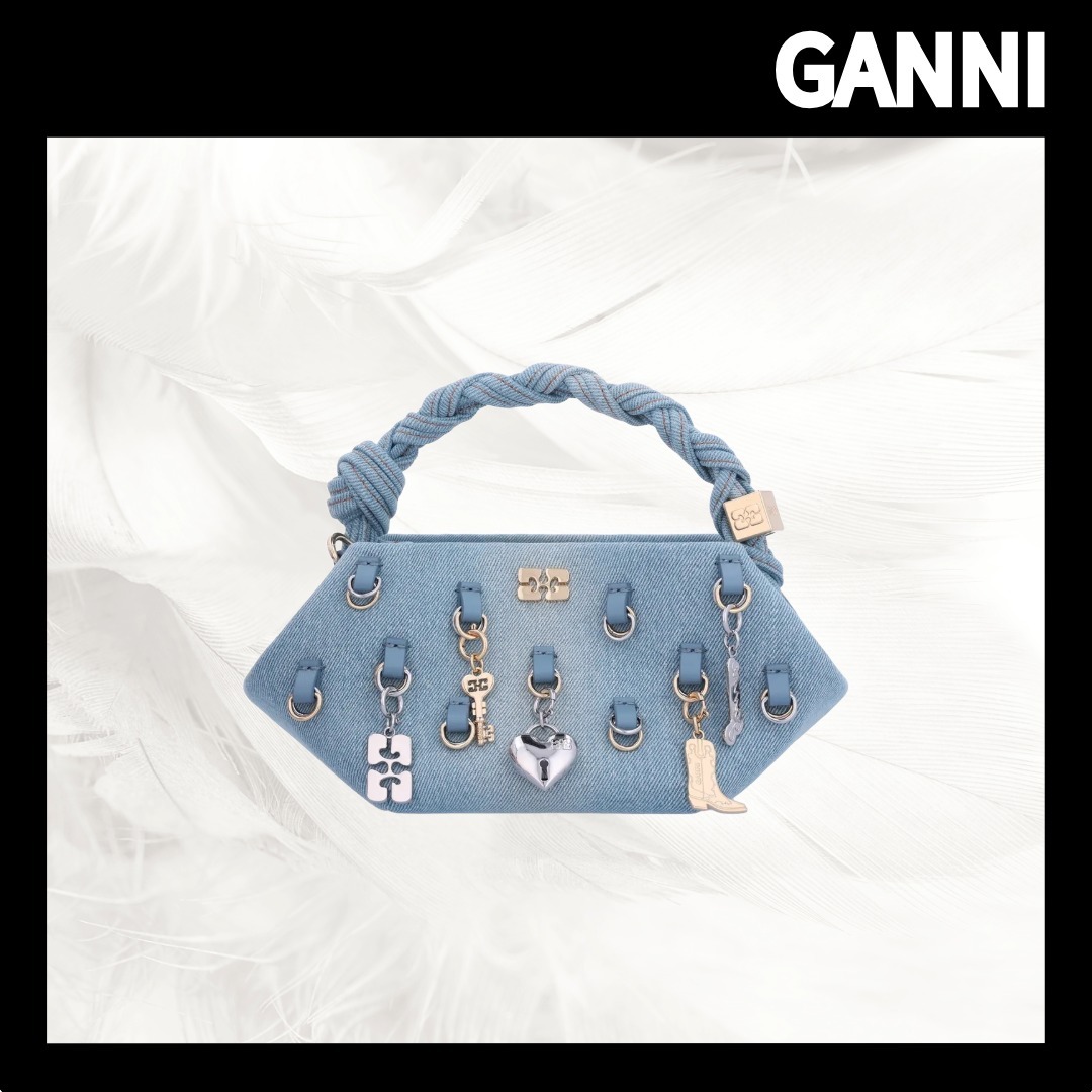 【GANNI】Mini tote Bag/追跡+関税+全国送料込み