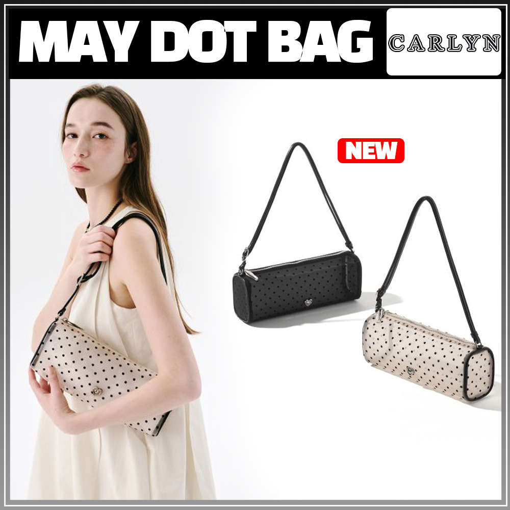 25SS新作ミニ ショルダーバッグ【Carlyn】MAY DOT BAG★2色
