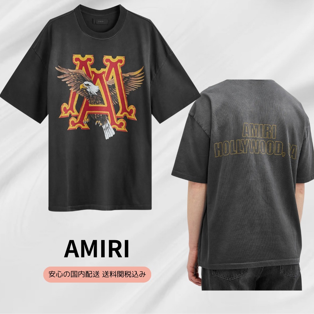 AMIRI Vintage MA Eagle Tシャツ ブラック
