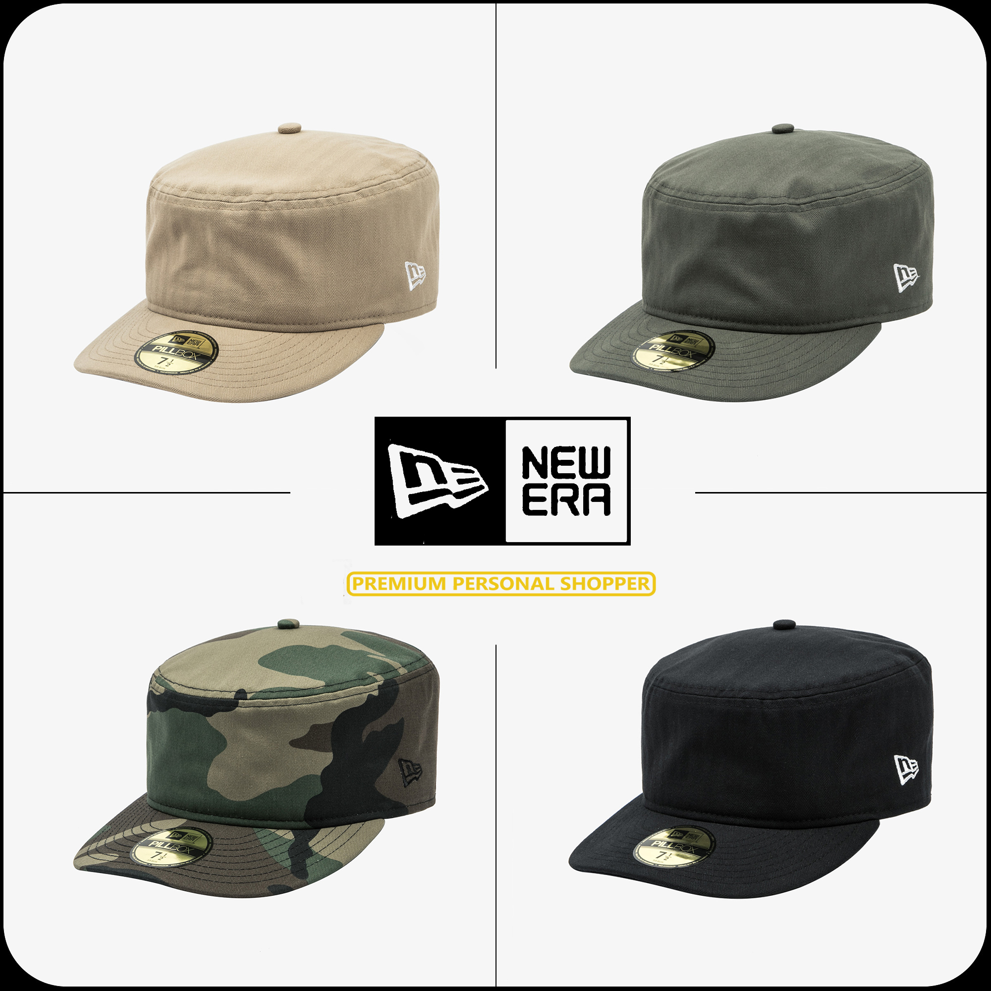 [New Era]★25SS★韓国人気★HERITAGE SERIES PILLBOX SIZE CAP