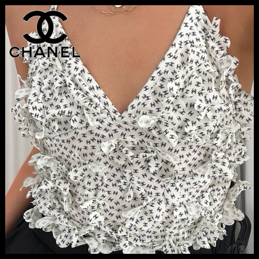 【CCロゴプリントが可愛い☆】 CHANEL スイムウェア