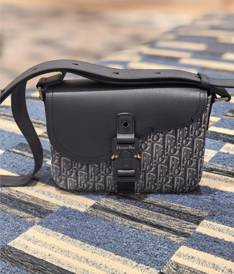 【お洒落♪】DIOR★Saddle メッセンジャーバッグ スモール