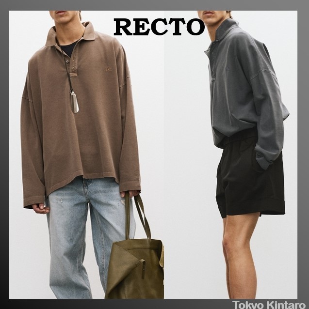 [RECTO] OVERSIZED GARMENT COTTON PIQUE ★人気★