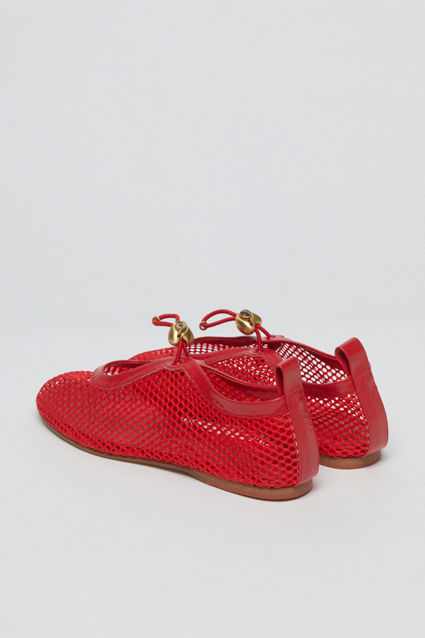 ★Archivepke★Mesh luv string flat★Red fever★韓国★大人気