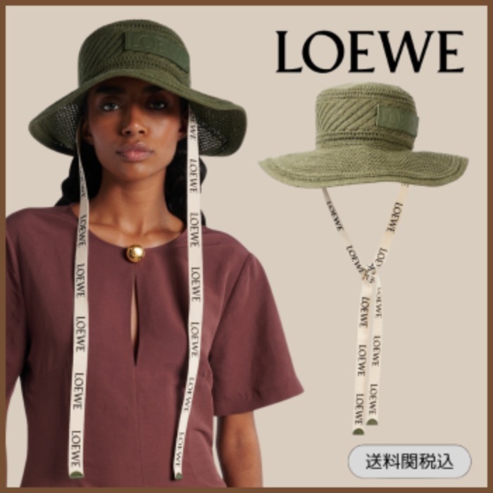 【LOEWE】パウラ イビサ フィッシャーマン ニット サンハット