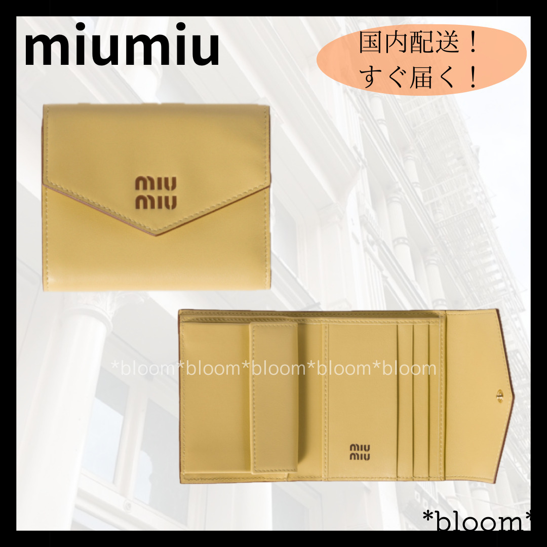 人気商品！《miumiu》レザー 財布 ウォレット