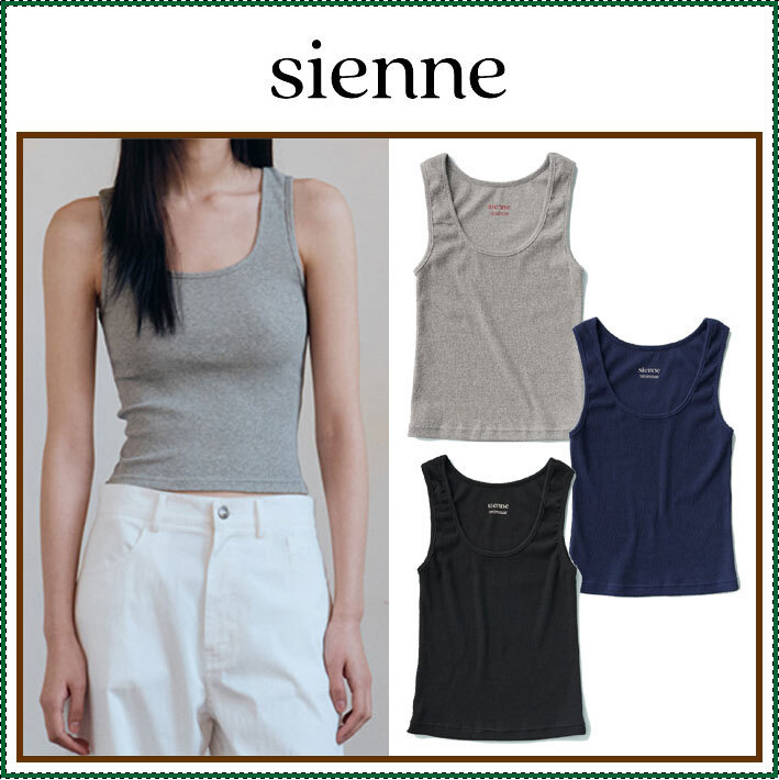 【SIENNE】 Essential Sleeveless Top/追跡付