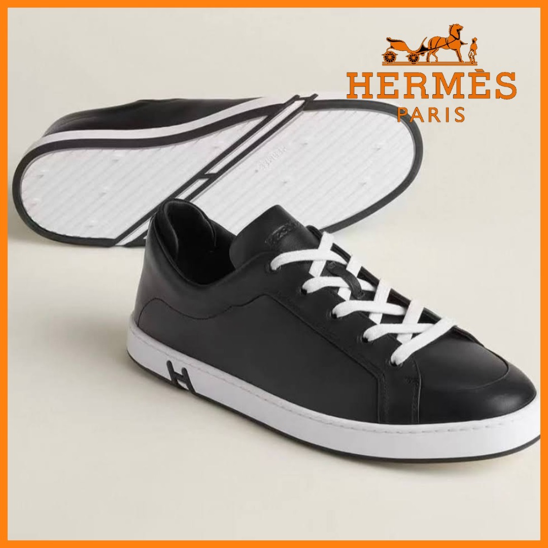 【シンプルがいい♡】HERMES キッド スニーカー