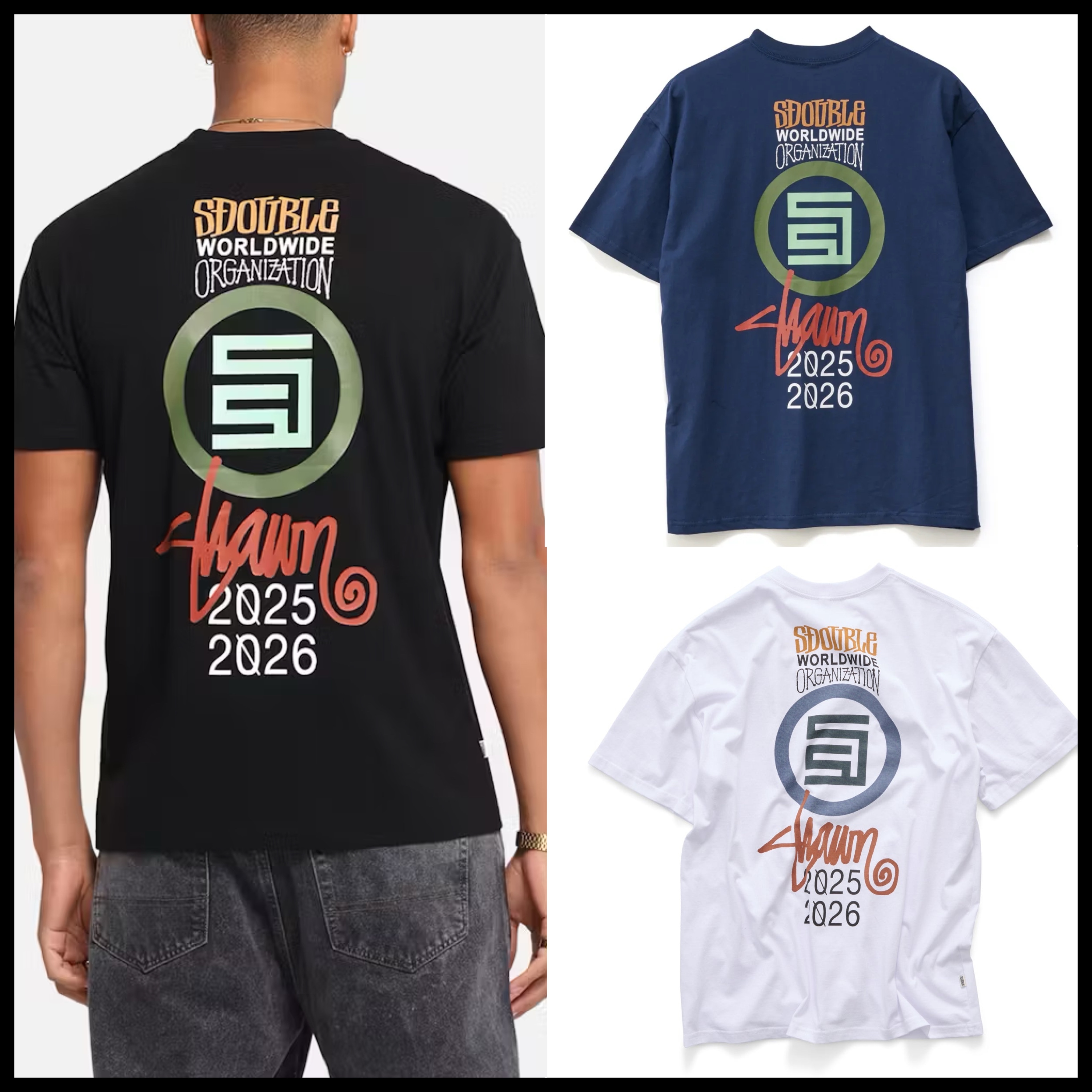 S/Double エスダブル 半袖 Tシャツ 25/26 T-Shirt