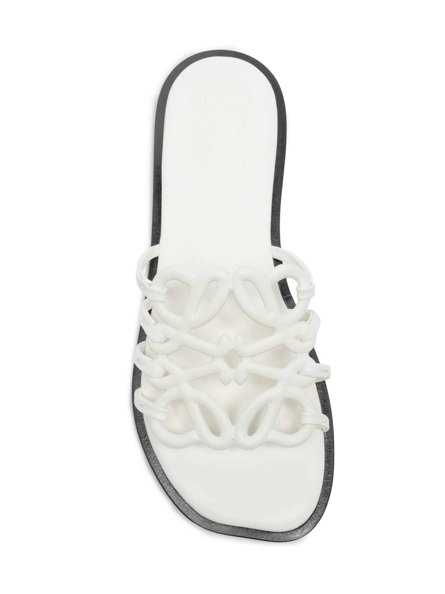 Loewe Petal Anagram Leatherサンダル