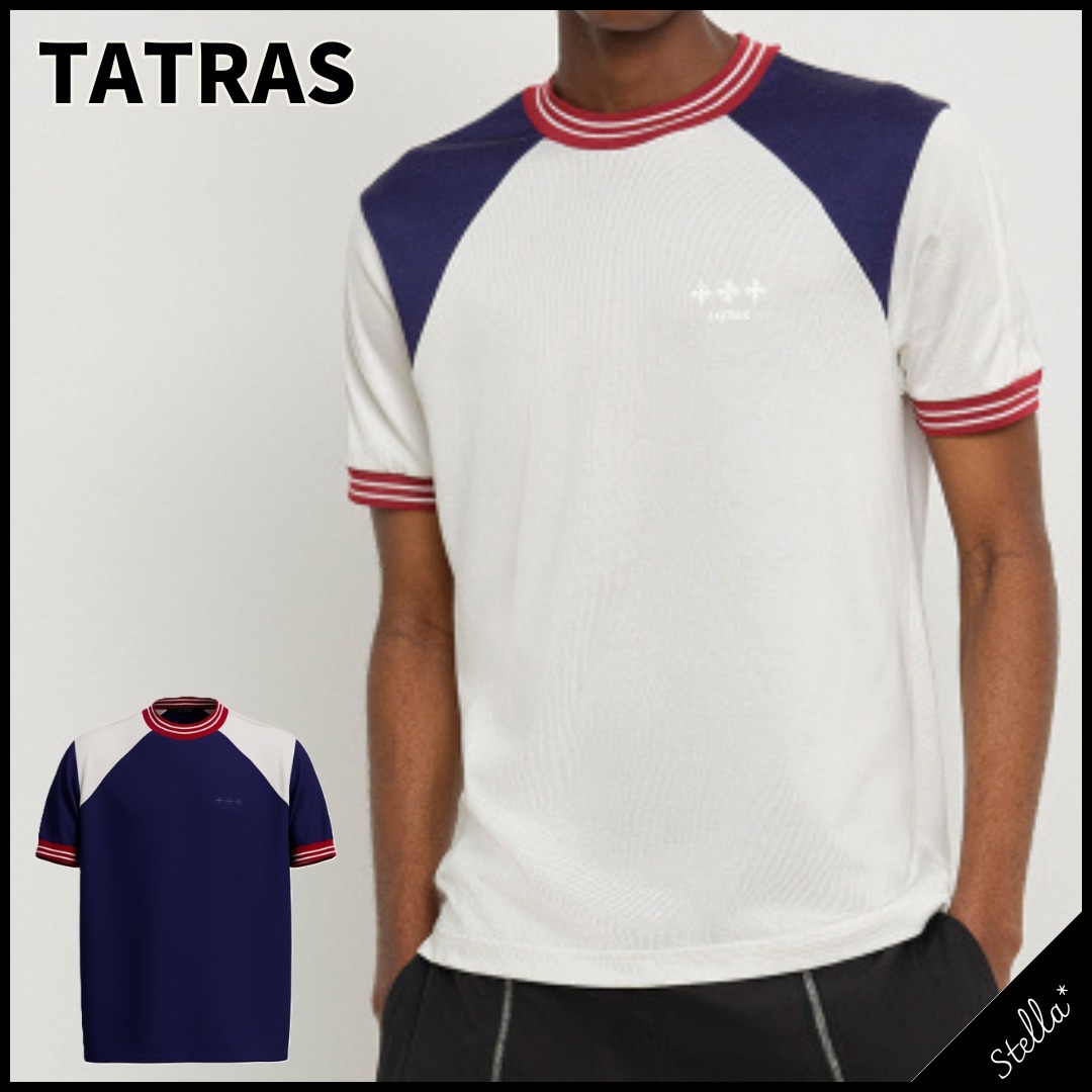 注目■TATRAS■大人気 LUSSIO Tシャツ 2色 国内発送 すぐ届く