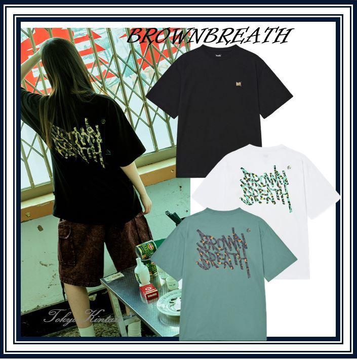 [BROWNBREATH] LEOPARD TAG TEE ★大人気★