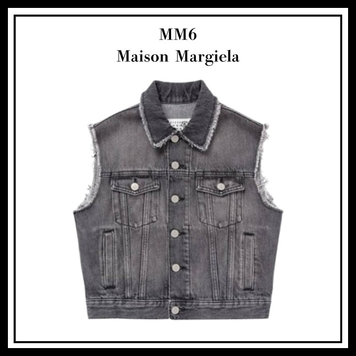 ◆MM6 Maison Margiela◆ストレッチデニムベスト