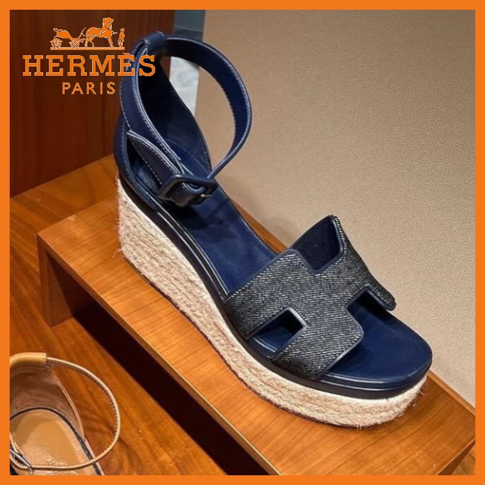 【♪夏の定番♪】HERMES エスパドリーユ 《エルダ》