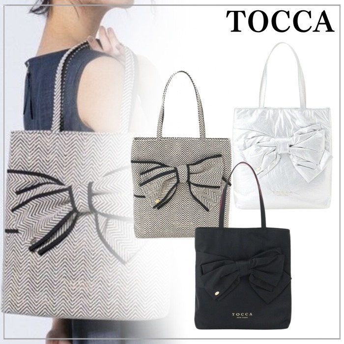 【上品】TOCCAトッカ フラットトートバッグ